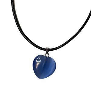 Crystal heart necklace